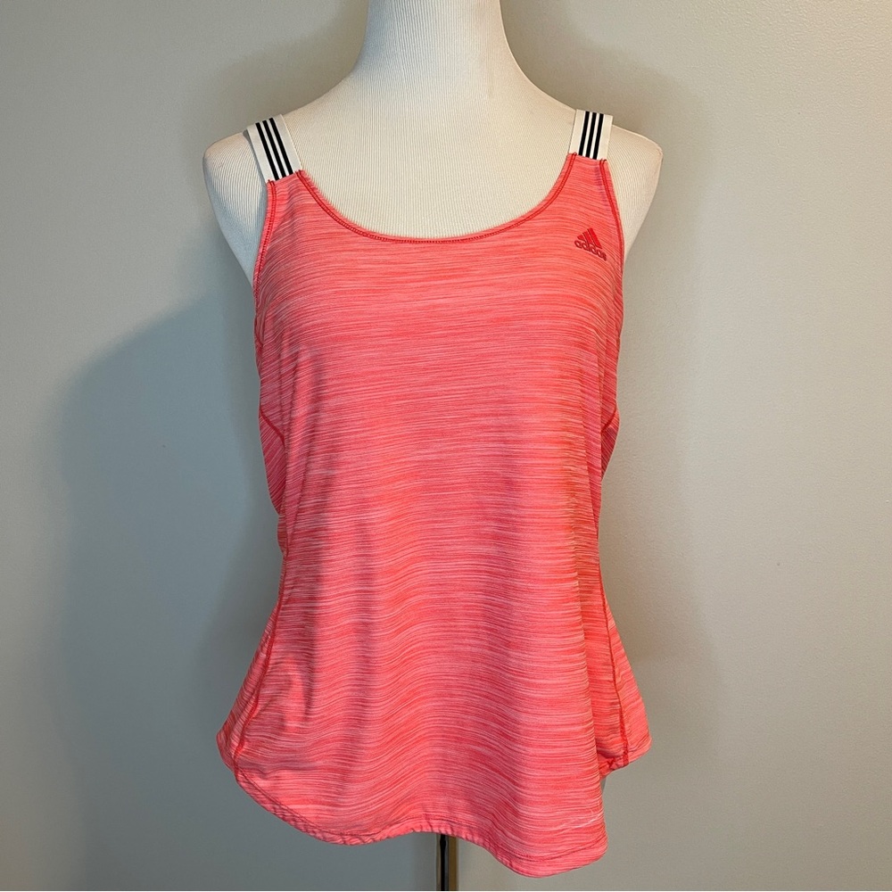 Adidas Women's Real Coral Crossback Tank Top Size L